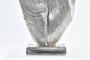 DKD Home Decor Decoración de Aluminio Abstracto Plateado 20x9x44 cm