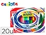 Carioca Rotulador Magic Borrable Caja 20 Unidades Colores Surtidos Punta Gruesa
