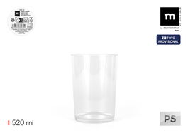 La Mediterranea Vaso Sidra 520Ml 8,7 cm x 12,1 cm x 8,7 cm (12 Unidades)