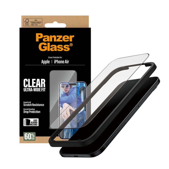 Protector de Pantalla Panzer Glass PG76830 Apple iPhone Air