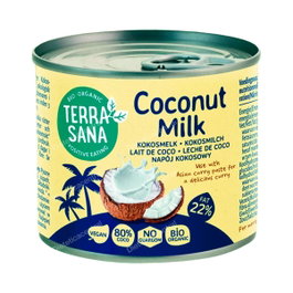 TERRASANA Leche de coco lata 200ml