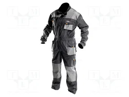 NEO TOOLS Traje protector HD gris talla 58 XXL