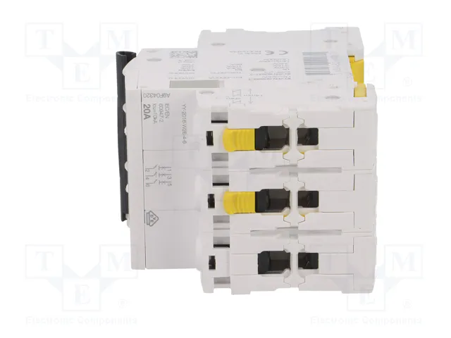 SCHNEIDER ELECTRIC iC60N 20A 3 Polos Característica C SCHNEIDER ELECTRIC iC60N 20A 3 Polos Característica C