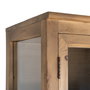 Vitrina Madera Reciclada Salón 80 X 40 X 201,50 cm
