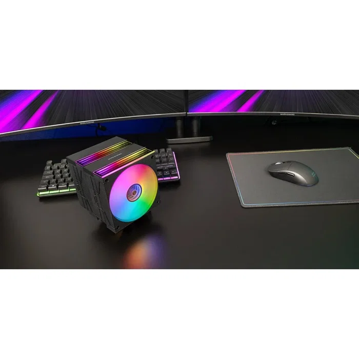 Mars Gaming MCPU-X26 Disipador de CPU Dual Tower con Ventiladores ARGB 120 mm