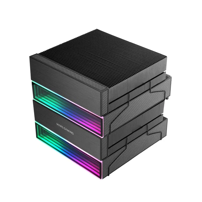 Mars Gaming MCPU-X26 Disipador de CPU Dual Tower con Ventiladores ARGB 120 mm