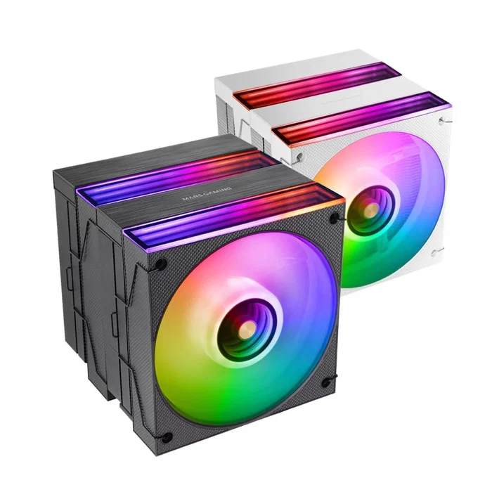 Mars Gaming MCPU-X26 Disipador de CPU Dual Tower con Ventiladores ARGB 120 mm