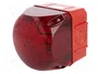 AUER SIGNAL Señalizador Luminoso LED Rojo 24VDC
