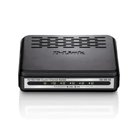 D-Link GO-SW-5G Switch No Administrado Negro
