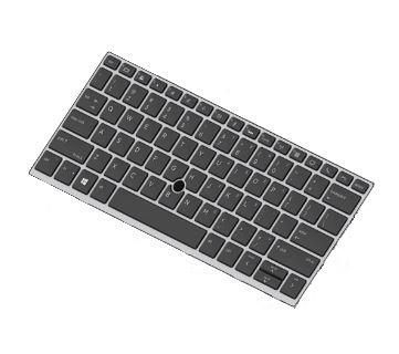 HP Teclado retroiluminado para EliteBook 830 G5/EliteBook 836 G5 en negro HP Teclado retroiluminado para EliteBook 830 G5/EliteBook 836 G5 en negro