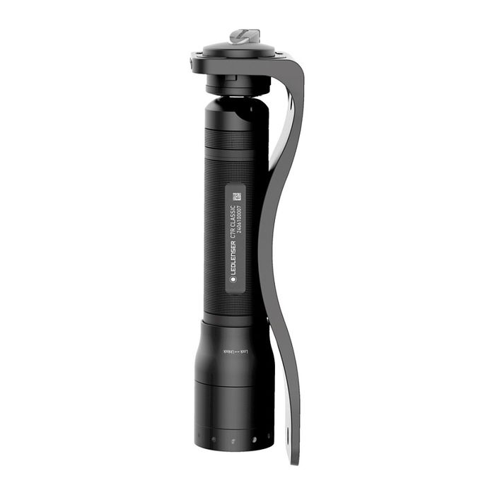 Ledlenser Linterna Recargable LED C7R Classic 503150, 1000 Lúmenes, Negro Aluminio, IP54, Autonomía 40h