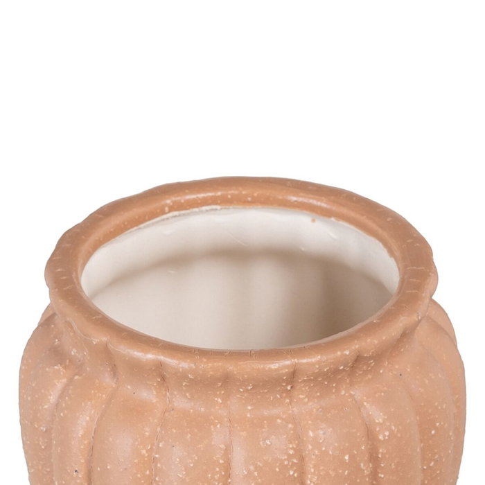 Ixia Macetero de Cerámica Decorativo Salmón (Pack de 2)