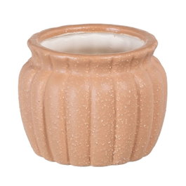 Ixia Macetero de Cerámica Decorativo Salmón (Pack de 2)