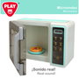 PLAY Microondas de juguete con luz y sonido