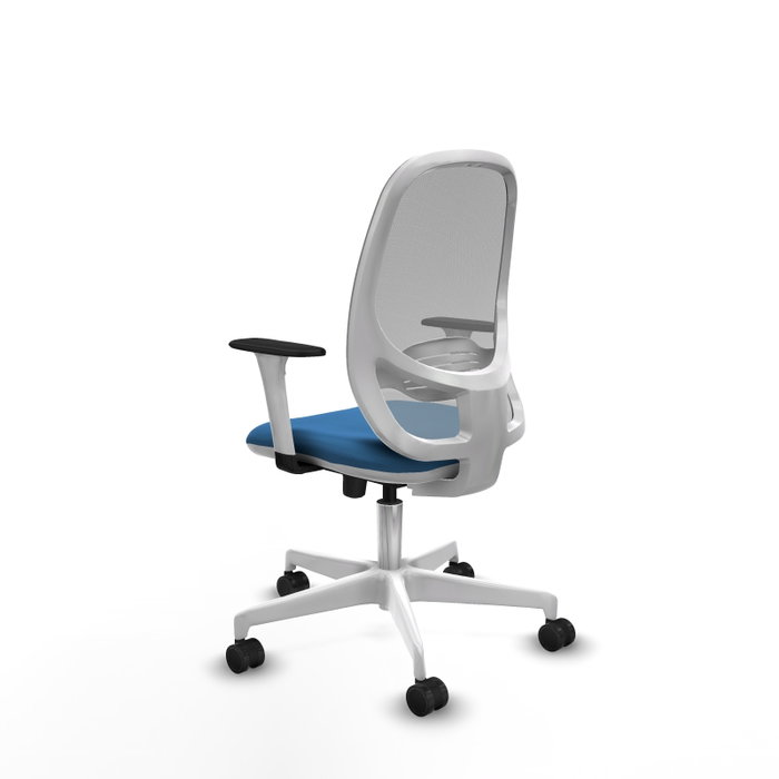 PIQUERAS Y CRESPO Silla de oficina Cilanco Azul claro y Gris