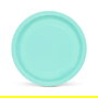 Algon Set 10 Platos Carton Aguamarina Soja 20 cm (36 Unidades)