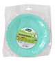 Algon Set 10 Platos Carton Aguamarina Soja 20 cm (36 Unidades)