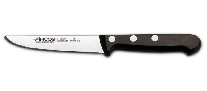 Arcos Cuchillo de Verduras Serie Universal 100 mm Black Edition Arcos Cuchillo de Verduras Serie Universal 100 mm Black Edition