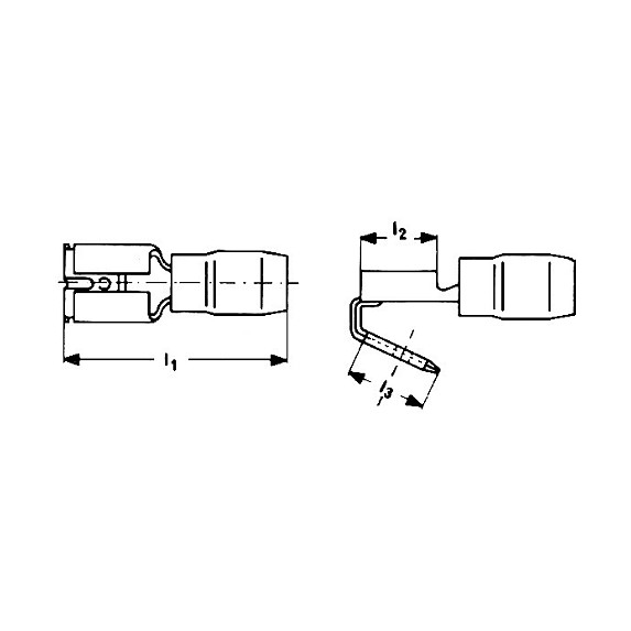 Klauke 730AZ, PVC, 100 unidades
