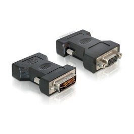 DeLOCK Adaptador DVI-I Macho a VGA 15 pines Hembra