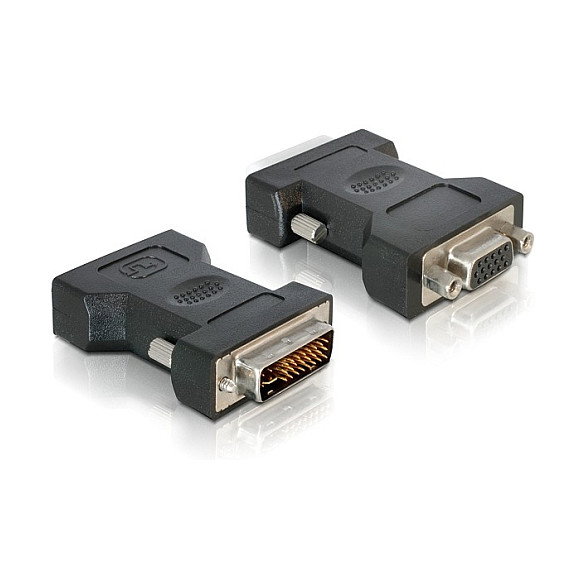 DeLOCK Adaptador VGA 15 Pin Hembra a DVI 24+5 Macho DeLOCK Adaptador VGA 15 Pin Hembra a DVI 24+5 Macho