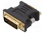 DeLOCK Adaptador VGA 15 pin Hembra a DVI 24+5 Macho en Negro