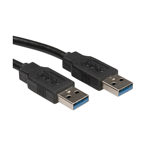 ROLINE Cable USB 3.2 Gen 1 A-A 1,8 m Negro 11.02.8970