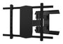 B-Tech BT7502 Soporte de pared de doble brazo articulado con UltraGlide Inclinación y Giro para pantallas hasta 75 pulgadas