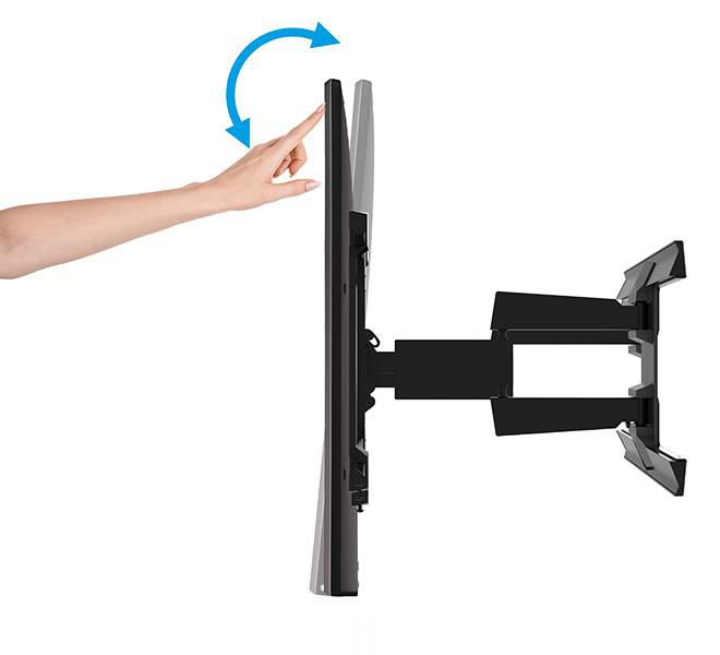 B-Tech BT7502 Soporte de pared de doble brazo articulado con UltraGlide Inclinación y Giro para pantallas hasta 75 pulgadas B-Tech BT7502 Soporte de pared de doble brazo articulado con UltraGlide Inclinación y Giro para pantallas hasta 75 pulgadas