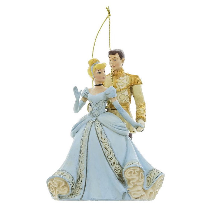 Enesco Adorno para Árbol de Navidad Disney Traditions Cenicienta y el Príncipe Figura Jim Shore Colección Enesco Adorno para Árbol de Navidad Disney Traditions Cenicienta y el Príncipe Figura Jim Shore Colección