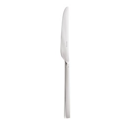 Sambonet Cuchillo Mesa Cream - Cuchillo de mesa en acero inoxidable 18/10, largo 237 mm, acabado pulido espejo (Set de 12)