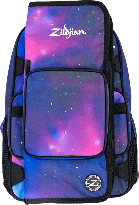 Zildjian Mochila Estudiante / Baquetas Purple Galaxy, Diseñada para Músicos con Funda Integrada, Nylon Resistente al Agua Zildjian Mochila Estudiante / Baquetas Purple Galaxy, Diseñada para Músicos con Funda Integrada, Nylon Resistente al Agua