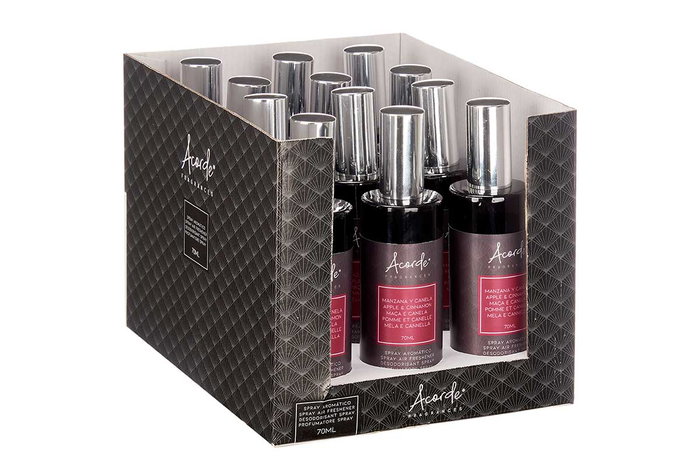 Acorde Aroma Hogar Manzana Y Canela 70 ml (4.5x4.5x16 cm) (Set de 12)
