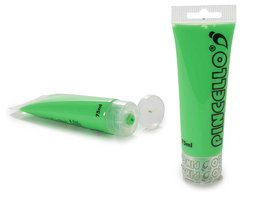 Pincello Tubo Pintura Acrilica Neon 75Ml Verde (Set de 36)