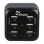 Inter-Tech Argus LS-6US Cargador 80mm USB 5V