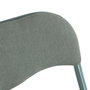 Versa Silla Plegable Lira Corduroy Verde - Asiento Textil de 44x78 cm para Interior/Exterior (4 Unidades)