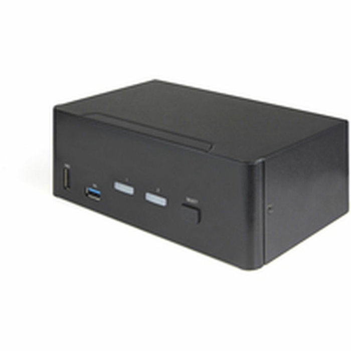StarTech.com Switch KVM de 2 Puertos HDMI 2.0 para 2 Monitores 4K 60Hz HDR