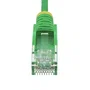 StarTech.com N6PAT50CMGNS Cable de Red Ethernet Cat6 Slim UTP 0.5m, RJ45 sin Enganche, PoE++ 100W, Cubierta LSZH, 28AWG, Verde