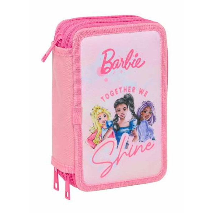 Safta Plumier Triple Barbie 37 Pcs Safta Plumier Triple Barbie 37 Pcs