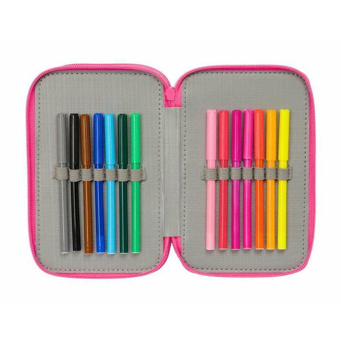 Safta Plumier Triple Barbie 37 Pcs Safta Plumier Triple Barbie 37 Pcs