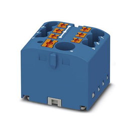 Phoenix Contact PTFIX 6/6X2,5 BU Bloque de distribución Azul