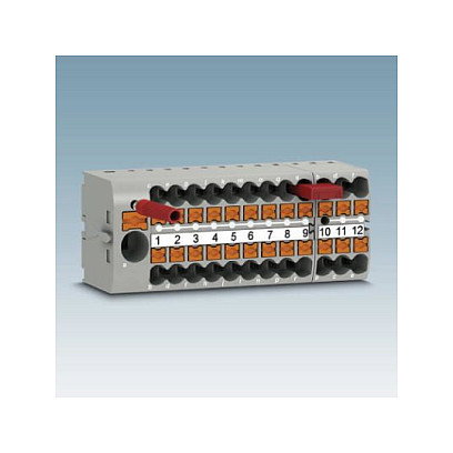 Phoenix Contact PTFIX 6/6X2,5 BU Bloque de distribución Azul