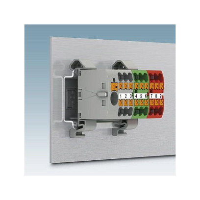 Phoenix Contact PTFIX 6/6X2,5 BU Bloque de distribución Azul