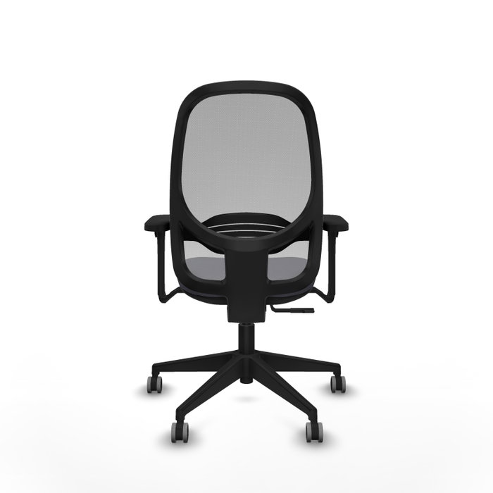 PIQUERAS Y CRESPO Silla de oficina Cilanco con mecanismo Sincro, Gris