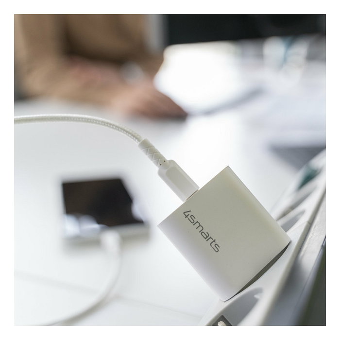 4smarts VoltPlug single PD 20W Cargador USB Tipo C Blanco 20W