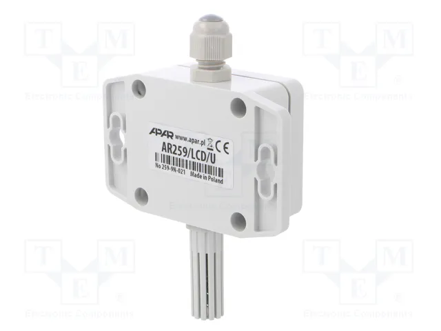APAR AR259/LCD/U Transductor de VOC, Temperatura y Humedad