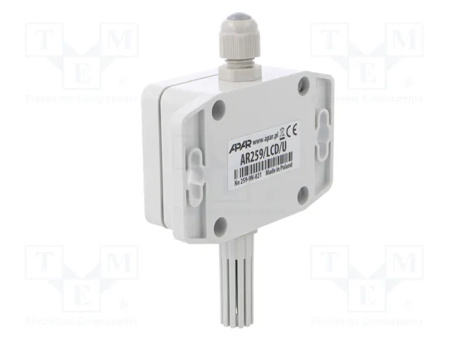APAR AR259/LCD/U Transductor de VOC, Temperatura y Humedad