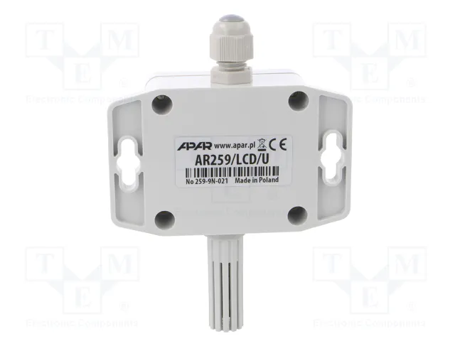 APAR AR259/LCD/U Transductor de VOC, Temperatura y Humedad