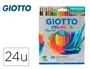 Giotto Lápices de Colores Stilnovo Acuarelables Caja de 24 Colores Surtidos