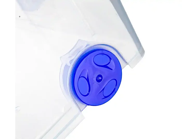 Plasticforte Contenedor Plástico N 7 Transparente con Tapa 61L 73x41x32 cm Ordenación Duradera y Funcional Plasticforte Contenedor Plástico N 7 Transparente con Tapa 61L 73x41x32 cm Ordenación Duradera y Funcional